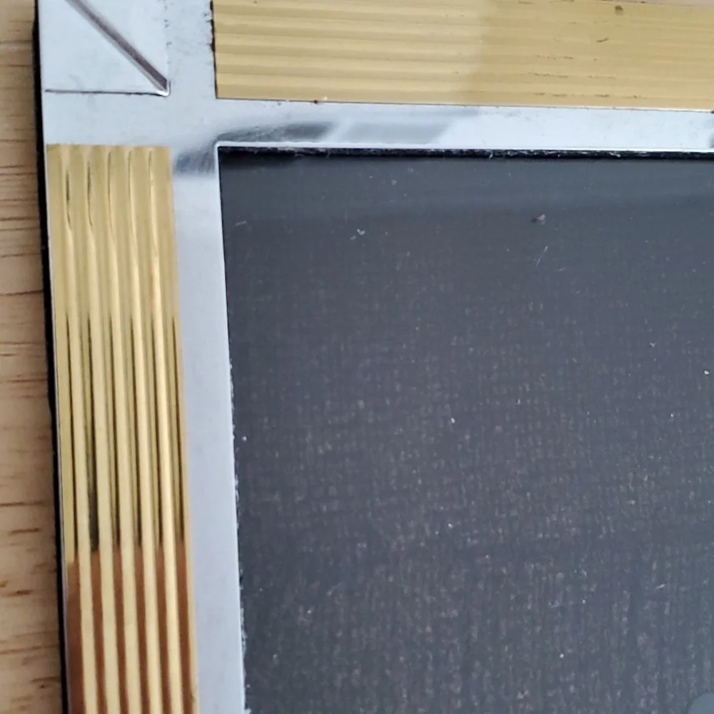 Mixed Metals Picture Frame Holds 8 X 10